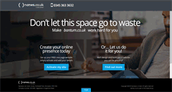 Desktop Screenshot of bantum.co.uk